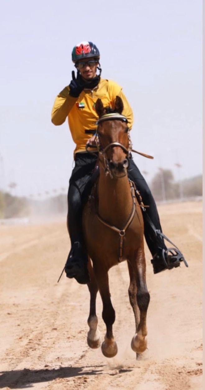 RO ULYSES terminó séptimo en el CEN 119 KM Dubai Crown Prince Endurance Ride para Pvt. Establos