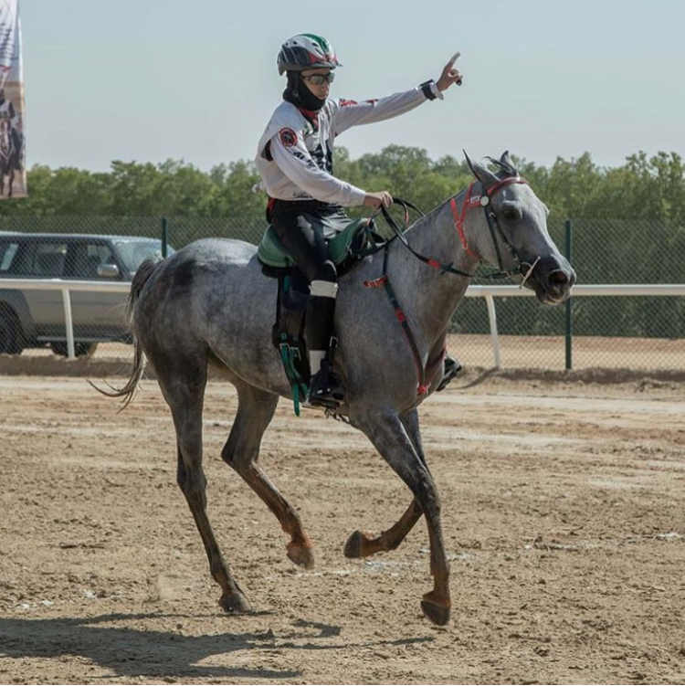 RO Malaquita 2° en CEN 120 KM Sh Zayed bin Mansoor bin Zayed al Nahyan Junior & Young Riders